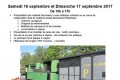 Portes Ouvertes les 16 et 17 septembre